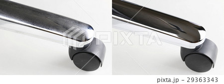 アルミニウム脚磨き 前と後 アルミニウム脚磨き 前と後 29363343