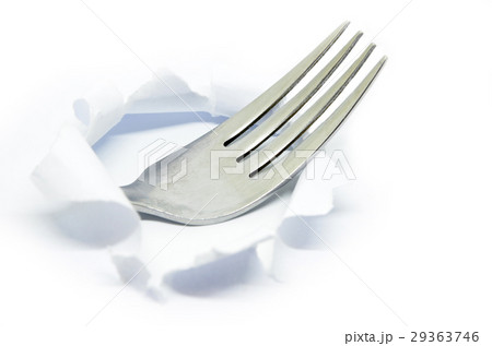 Fork inside hole paper Fork inside hole paper 29363746