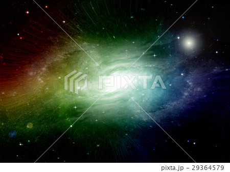 Stars, dust and gas nebula in a far galaxy Stars, dust and gas nebula in a far galaxy 29364579