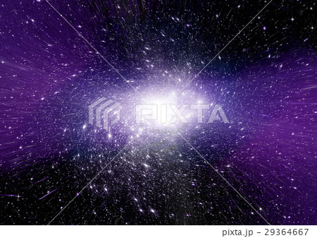 Stars, dust and gas nebula in a far galaxy Stars, dust and gas nebula in a far galaxy 29364667