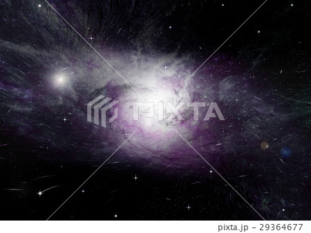 Stars, dust and gas nebula in a far galaxy Stars, dust and gas nebula in a far galaxy 29364677