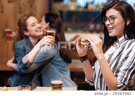 Two friends hugging on the background Two friends hugging on the background 29365982