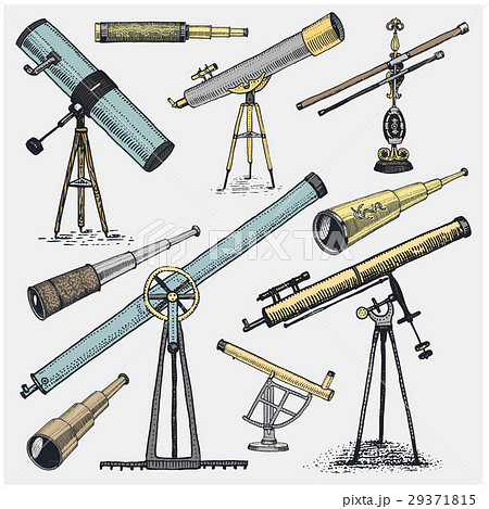 set of astronomical instruments, telescopes 29371815