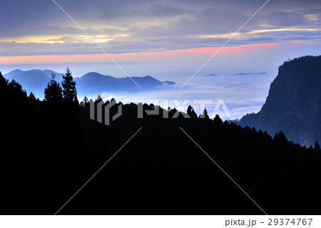 阿里山 雲 クラウド 29374767