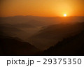 朝日に染まる雲海 29375350