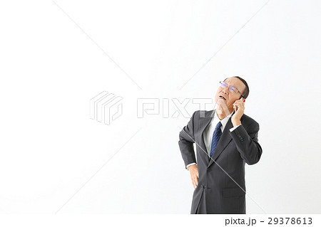 会話するビジネスマン シニア 会話するビジネスマン シニア 29378613