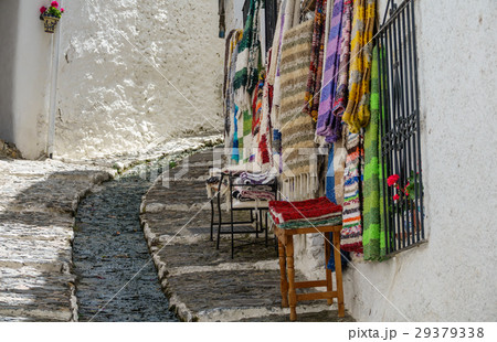 Street in Alpujarra, Granada, Spain Street in Alpujarra, Granada, Spain 29379338