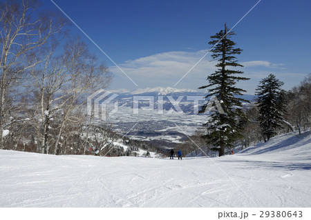 富良野スキー場パノラマコース上部から望む大雪山連峰 富良野スキー場パノラマコース上部から望む大雪山連峰 29380643