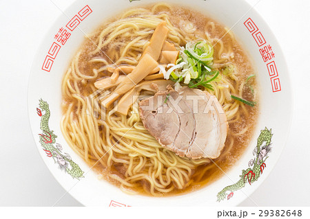 醤油ラーメン 白バック 醤油ラーメン 白バック 29382648