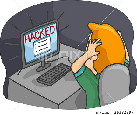 Man Account Hack Frustrated 29382897