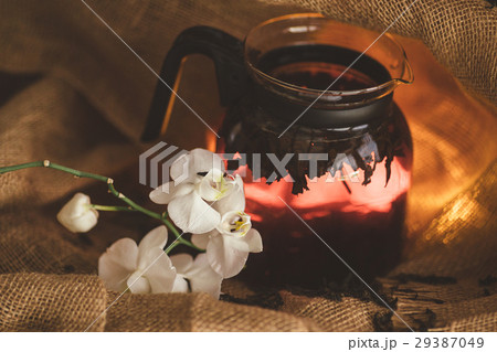 black tea sackcloth background black tea sackcloth background 29387049