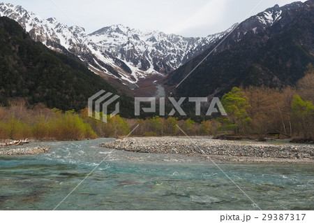 上高地 穂高連峰 上高地 穂高連峰 29387317