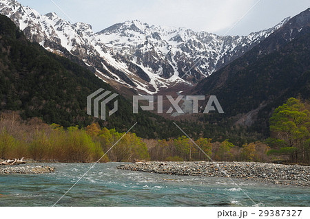 上高地 穂高連峰 上高地 穂高連峰 29387327