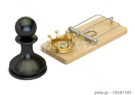 chess, risk concept, 3D rendering 29387385