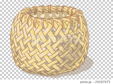 籠のイラスト素材