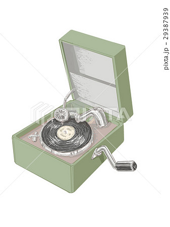 ポータブル蓄音器 29387939