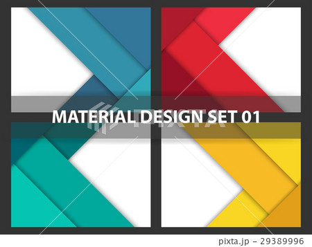 Coloful background material design collection 29389996