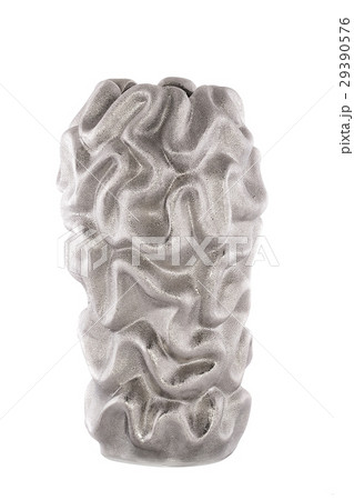 Beautiful ceramic vase on white background Beautiful ceramic vase on white background 29390576