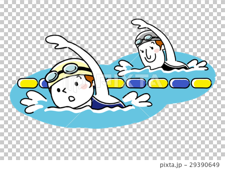 スポーツ 水泳のイラスト素材