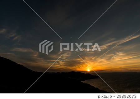 夕陽 岬 夕陽 岬 29392075