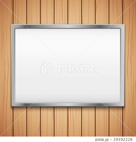 Wood plank texture with Empty mockup billboard Wood plank texture with Empty mockup billboard 29392226