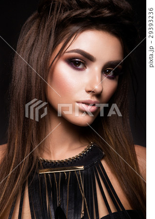 Beautiful woman with professional make up 29393236