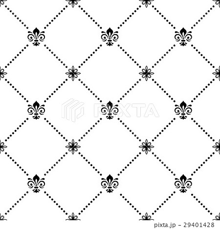 Seamless Pattern With Royal Lily 29401428
