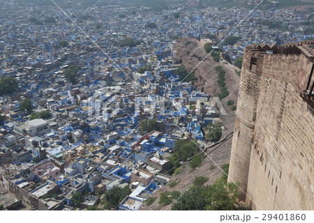 View of the Blue City from the Mehrangarh Fort View of the Blue City from the Mehrangarh Fort 29401860