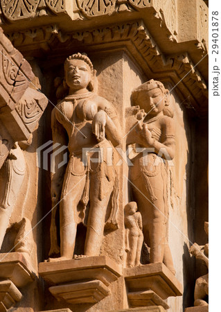 Lakshamana Temple in Khajuraho Lakshamana Temple in Khajuraho 29401878