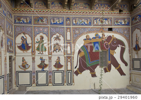 Decorated Haveli in Mandawa 29401960