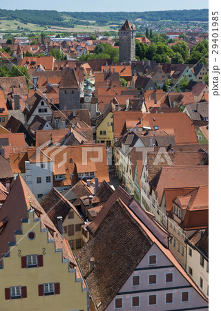 View of the village of Rothenburg ob der Tauber View of the village of Rothenburg ob der Tauber 29401985