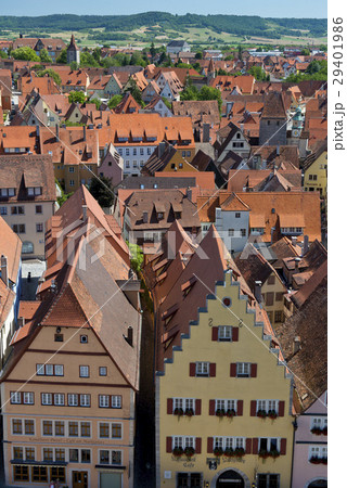 View of the village of Rothenburg ob der Tauber View of the village of Rothenburg ob der Tauber 29401986