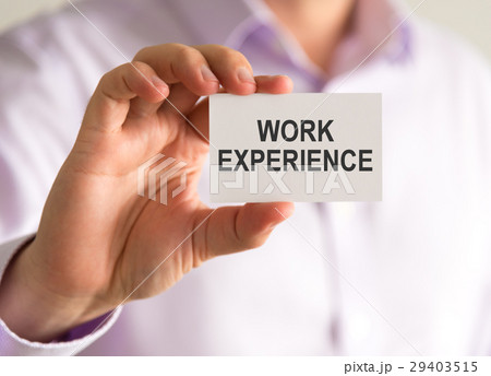 WORK EXPERIENCE message WORK EXPERIENCE message 29403515