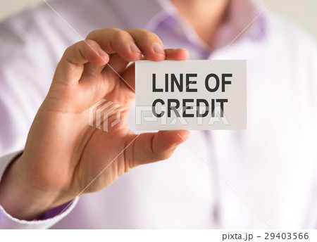 LINE OF CREDIT message 29403566