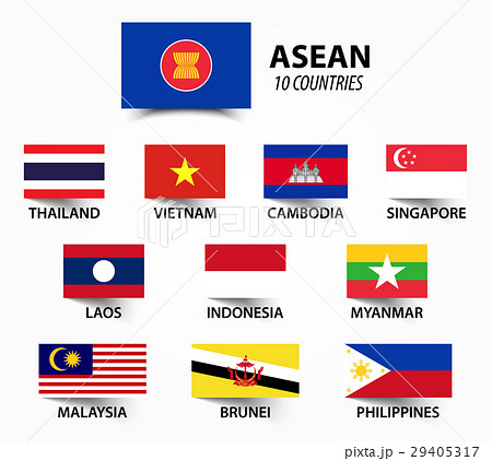 Flag of ASEAN  29405317