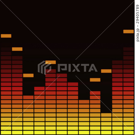 Yellow and red equalizer 29405789