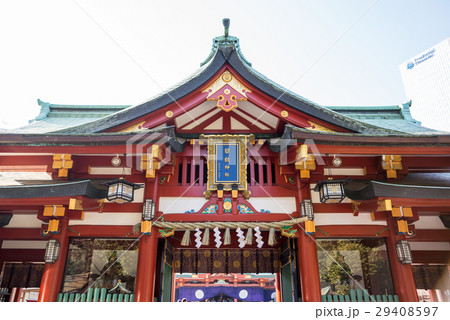 日枝神社 神門（表側） 東京都千代田区 2017年1月現在 29408597