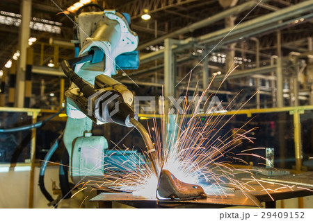 Robot welding test run program 29409152