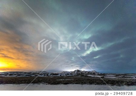 Aurora Borealis Northern Light Iceland 29409728