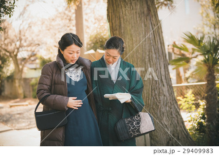 woman during pregnancy or shortly after childbirth 29409983