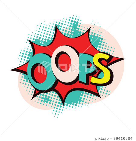 oops pop art style 29410584