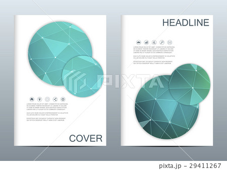 Set of business templates for brochure, flyer Set of business templates for brochure, flyer 29411267