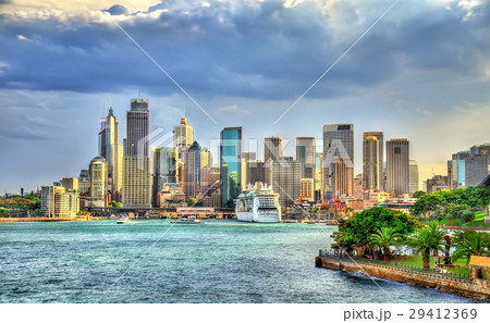 Skyline of Sydney central business district 29412369