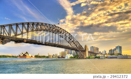 Sydney Harbour Bridge from Milsons point Sydney Harbour Bridge from Milsons point 29412372