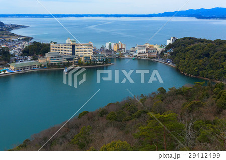 舘山寺と温泉街 29412499