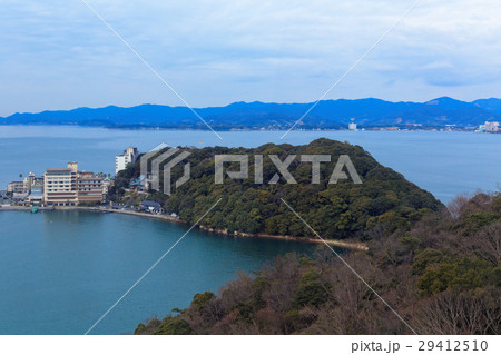 舘山寺と温泉街 29412510