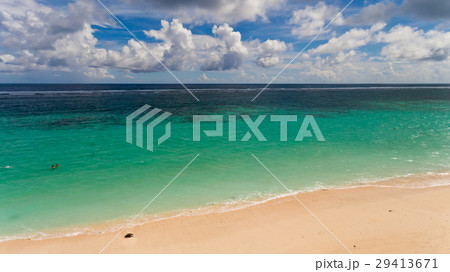 Aerial drone photo of beautiful coastline. 29413671