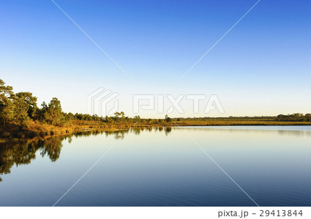 The lake at the Phukradung nation park The lake at the Phukradung nation park 29413844