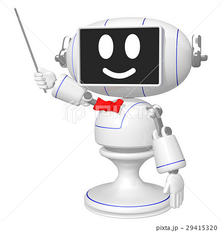 ロボット 先生 キャラクターのイラスト素材 29415320 Pixta