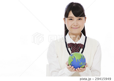 塾　留学　海外留学　地球　勉強　受験　教育　予備校　授業　女性　学習　高校生　学習塾　学校 29415949